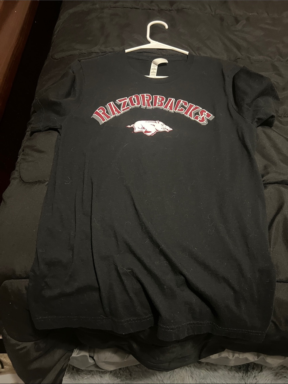 Razorbacks Black Graphic Tee - Unbranded